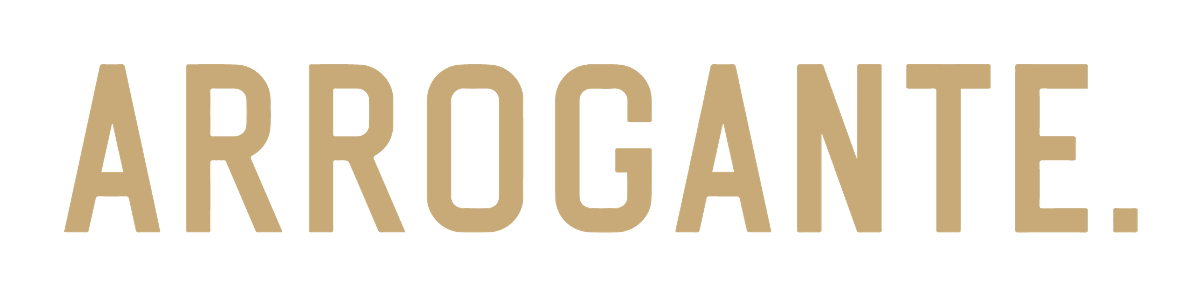 Arrogante · Logo oficial