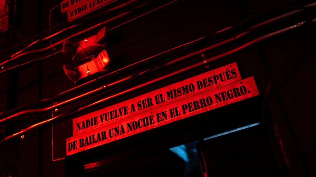 Interior de Perro Negro Madrid